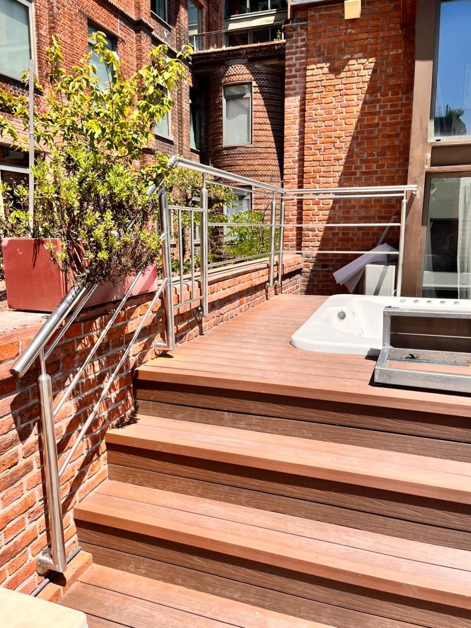 barandas en acero inoxidable